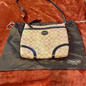 Beautiful coach satchel/cross body